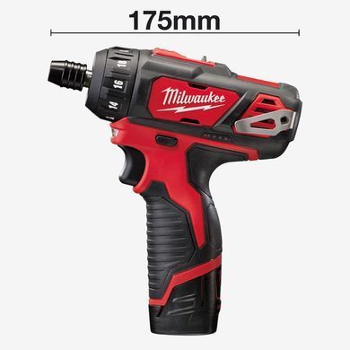 Дриль-шурупокрут акумуляторний MILWAUKEE, M12 BD-202C 4933441900 фото