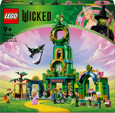 Конструктор LEGO Wicked Ласкаво просимо до Смарагдового міста 945 деталей (75684)