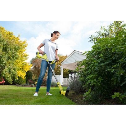 Тример садовий гібридний Ryobi ONE+ RLT1831H20F 18В/220В Hybrid 25-30см 1х2А&middot;год телескоп.штанга регулювання кута нахилу 2.8кг (323629) 5133003710 фото