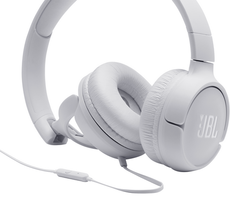 Наушники T500 White (6459544) JBLT500WHT фото