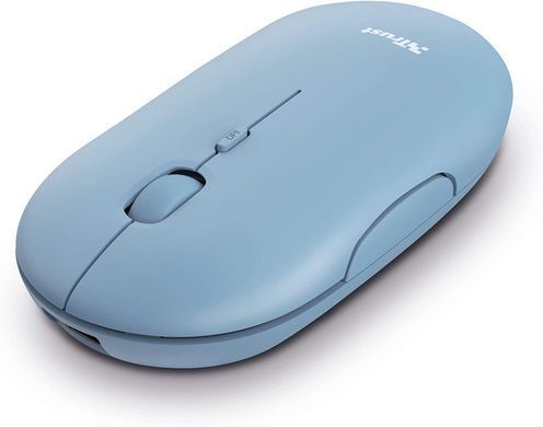 Trust Миша Puck Rechargeable Ultra-Thin BT WL Silent Blue (364517) 24126_TRUST фото
