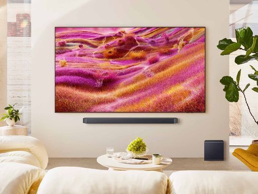 Телевизор 75" Samsung NeoQLED 4K 120Hz (Up to 165Hz) Smart Tizen Black QE75QN90FAUXUA фото