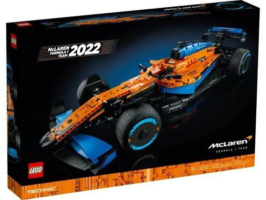 Конструктор LEGO Techniс Гоночний автомобіль McLaren Formula 1, 1434 деталі (42141)