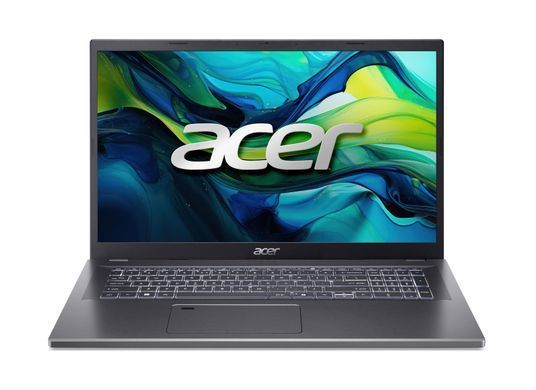 Acer Ноутбук Aspire 17 A17-51M 17.3" FHD IPS, Intel 5-120U, 16GB, F512GB, UMA, Lin, сірий (382204) NX.J0JEU.001 фото