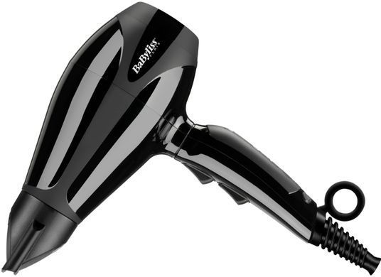 BaByliss Фен, 2400Вт, режимов-3, дифузор, иониз-я, хол. обдув, черный 6715DE фото