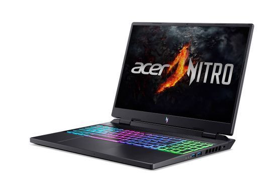 Acer Ноутбук Nitro 16 AN16-42 16" WUXGA IPS, AMD R7-8845HS, 32GB, F1TB, NVD4060-8, Lin, черный NH.QSKEU.005 фото