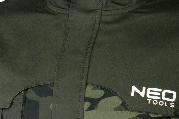 Робоча куртка Neo Tools 81-211 CAMO, бавовна та поліестер XXXL