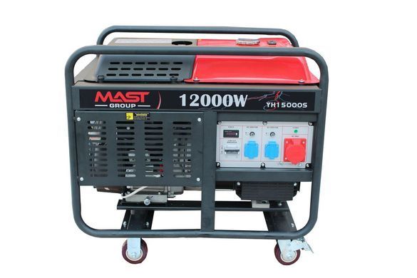 Бензиновый генератор MAST GROUP YH15000S + газовая плитка Orcamp CK-505 + электрический обогреватель Gardyer KYH15000S фото