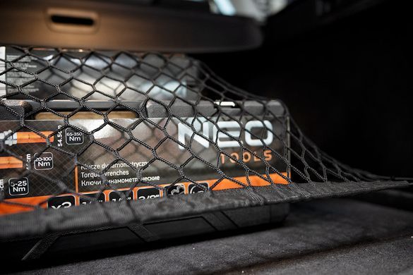 Защитная эластичная сетка для груза в багажнике NEO TOOLS 10-860, 70 х 90 см