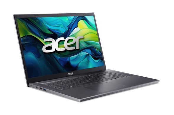 Acer Ноутбук Aspire 17 A17-51M 17.3" FHD IPS, Intel 5-120U, 16GB, F512GB, UMA, Lin, сірий (382204) NX.J0JEU.001 фото
