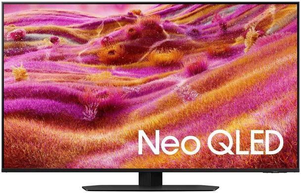 Телевизор 75" Samsung NeoQLED 4K 120Hz (Up to 165Hz) Smart Tizen Black QE75QN90FAUXUA фото