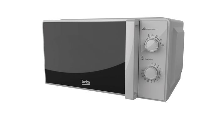 Мікрохвильова піч Beko 20л, мех.керув., 700Вт, сірий (381120) MOC20100SFB фото