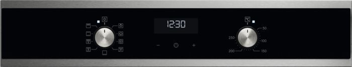 Electrolux Духовой шкаф электрический, 65л, А, пар, дисплей, конвекция, телескопические направляющие, черный EOD5F70BX фото