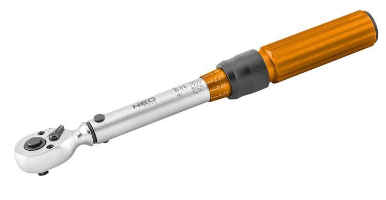Динамометричний ключ з набором біт Neo Tools 08-821 1/4 ", 5-25 Нм, комплект 21 шт 08-821 фото