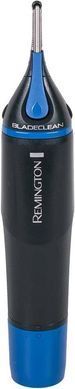 Remington Триммер Nano Series для носа и ушей, ААх1, насадок-3, сталь, черно-синий