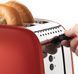 Russell Hobbs Тостер Colours Plus, 1600Вт, нержав., підігрів,разморозка, червоний (370488) 26554-56