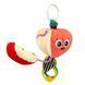 Мягкая игрушка-подвеска Lamaze Яблочко с прорезывателем (L27383) dt_14200