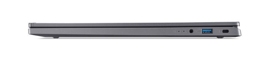 Acer Ноутбук Aspire 17 A17-51M 17.3" FHD IPS, Intel 5-120U, 16GB, F512GB, UMA, Lin, сірий (382204) NX.J0JEU.001 фото