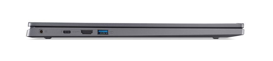 Acer Ноутбук Aspire 17 A17-51M 17.3" FHD IPS, Intel 5-120U, 16GB, F512GB, UMA, Lin, сірий (382204) NX.J0JEU.001 фото
