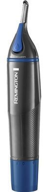 Remington Триммер Nano Series для носа и ушей, ААх1, насадок-3, сталь, черно-синий