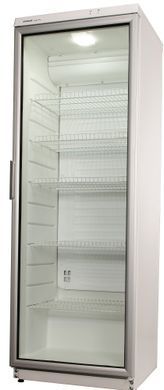 SNAIGE Холодильная витрина, 173x60х60, 350л, полок - 5, зон - 1, бут-154, 1дв., ST, алюмин.двери, белый CD35DM-S300S фото