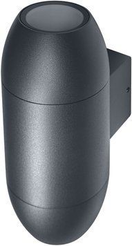 Cвітильник фасадний LEDVANCE ENDURA CANNON WALL UPDOWN GU10 IP44 чорний (376748)