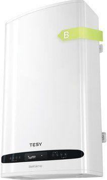 Водонагрівач електр. TESY Bellislimo Cloud плаский GCR 802722 E31 ECW Wi-Fi, 80л, 2,2кВт, ун. монтаж, електр. кер-ння, B, білий (389158) 304606 фото