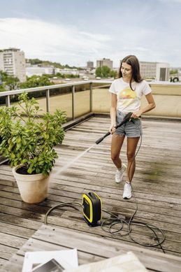 Мінімийка високого тиску Karcher K Mini, 1400Вт, 110бар, 360л/год, шланг 5м, 3.9кг 1.600-054.0 фото