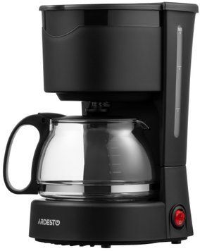 Кавоварка крапельна ARDESTO YCM-D060, 0.6л, мелена, сріблясто-чорний (354620) YCM-D060 фото