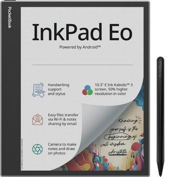 PocketBook Електронна книга 1042 InkPad Eo, Mist Grey (381819) PB1042-M-CIS фото