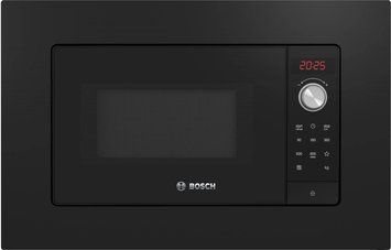 Bosch Вбудовувана мікрохвильова піч BFL623MV3 - 20л./800Ватт/дисплей/чорний (345642) BFL623MC3 фото