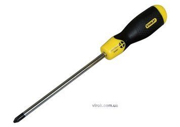 Отвертка крестовая STANLEY "Cushion Grip": "Pozidriv" PZ3 x 150 мм DW