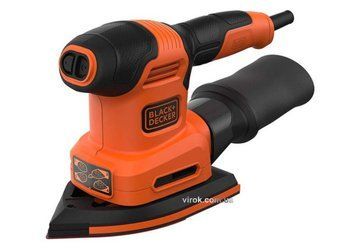 Шлифмашина вибрационная сетевая Black&Decker BEW200-QS BEW200-QS фото
