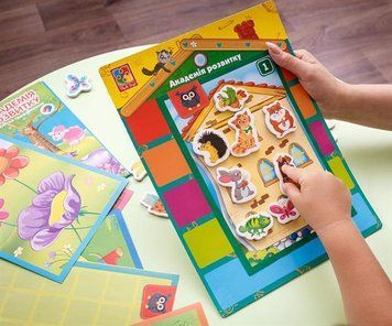 Навчальний набір Vladi Toys Властивості та ознаки з магнітною дошкою (VT5412-03) dt_92987 фото