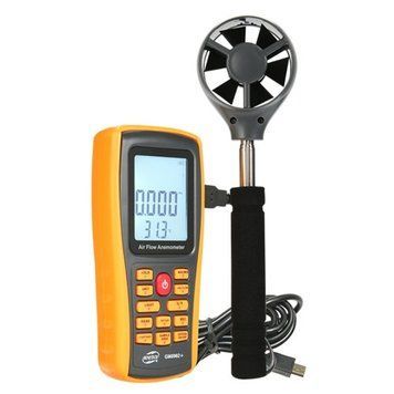 Анемометр професійний USB 0,3-45 м/с, 0-45 &deg;C BENETECH GM8902X