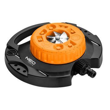 Дождеватель Neo Tools 15-780 для сада, 9 функций, пластиковая основа, полив до 95 м&sup2;. 15-780 фото