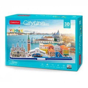 3D пазл CubicFun City Line Венеция (MC269h) dt_22937 фото
