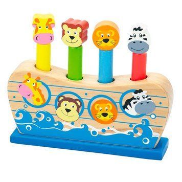 Деревянный сортер Viga Toys Веселый ковчег (50041) dt_620 фото