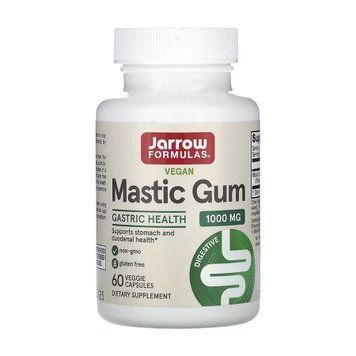 Мастикова смола, Mastic Gum, Jarrow Formulas, 60 рослинних капсул