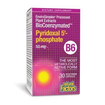 BioCoenzymated Pyridoxal 5'-phosphate 50mg - 30 vcaps
