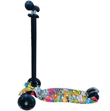 Самокат детский X-TREME KS-209W с подсветкой колес