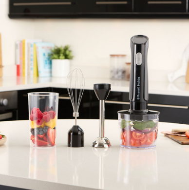 Погружной блендер Russell Hobbs 27141-56 Matte Charcoal 3 in 1 Hand Blender (7030808) 25192026001 фото