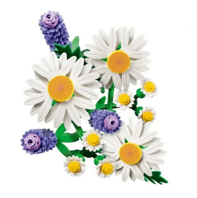 Конструктор LEGO Botanicals Ромашки 133 Подробности (11508) dt_186504 фото
