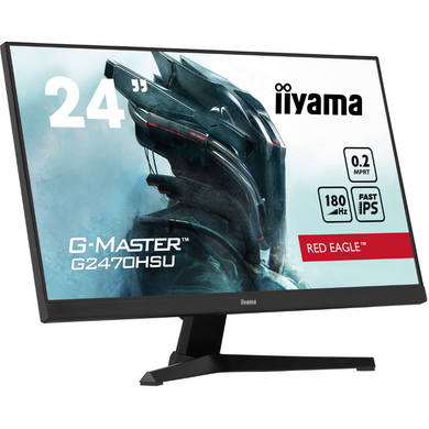 23.8" 16:9 IPS РК ігровий монітор, 1920х1080, 0,2 мс (MPRT), 180 Гц, Adaptive Sync, 1xHDMI 1.4/1xDP IIYAMA G2470HSU-B6 3726839 фото