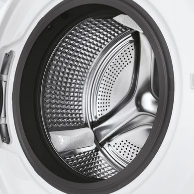 Haier Стирально-сушильная машина фронтальная, 9(6)кг, 1400, A, 60см, дисплей, пар, инвертор, люк черный, прямой привод, белый HWD90-B14959U1 фото