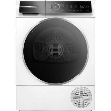 Bosch Сушильна машина тепловий насос, 9кг, A+++, 61см, дисплей, білий (375354) WQB245B0UA фото