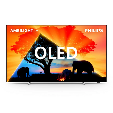 Телевізор 55", OLED, UHD, 120 Hz, AL3, P5 AI, Titan OS, DV, VRR 120 Hz(FreeSync/G-Sync), 1000 cd/m2, PHILIPS 55OLED769/12 3728200 фото