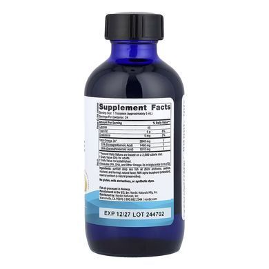 Омега 3 Nordic Naturals Ultimate Omega 2840 mg omega-3 119 мл