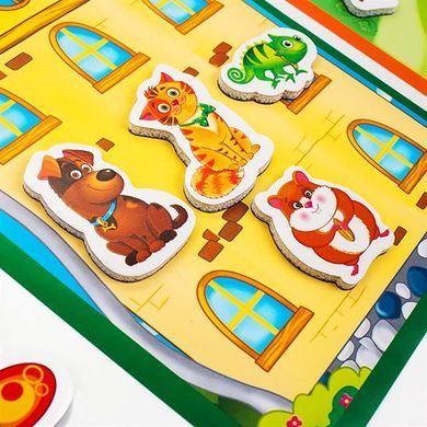 Навчальний набір Vladi Toys Властивості та ознаки з магнітною дошкою (VT5412-03) dt_92987 фото