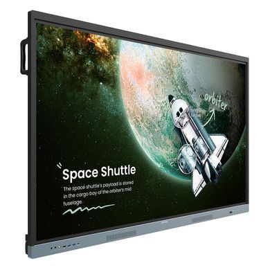 86" 16:9 інтерактивний IPS UHD РК дісплей, 18/7, 450 кд/м2, ОС Андроід 13, Precision IR технологія BENQ RE8604 Black (9H.F9GTK.DE4)